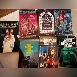Vintage Sci-Fi and Mystery Paperback Collection